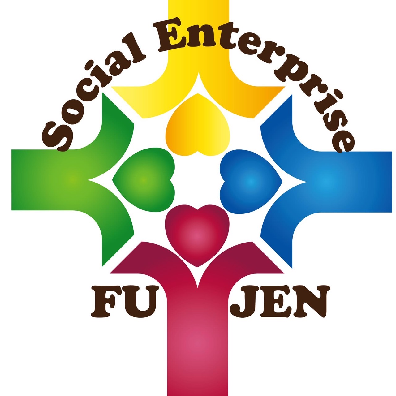 輔仁大學社會企業Social Enterprise FU JEN標誌-輔大社企ESG永續活動識別圖-台北大學商業活動氣球佈置合作單位