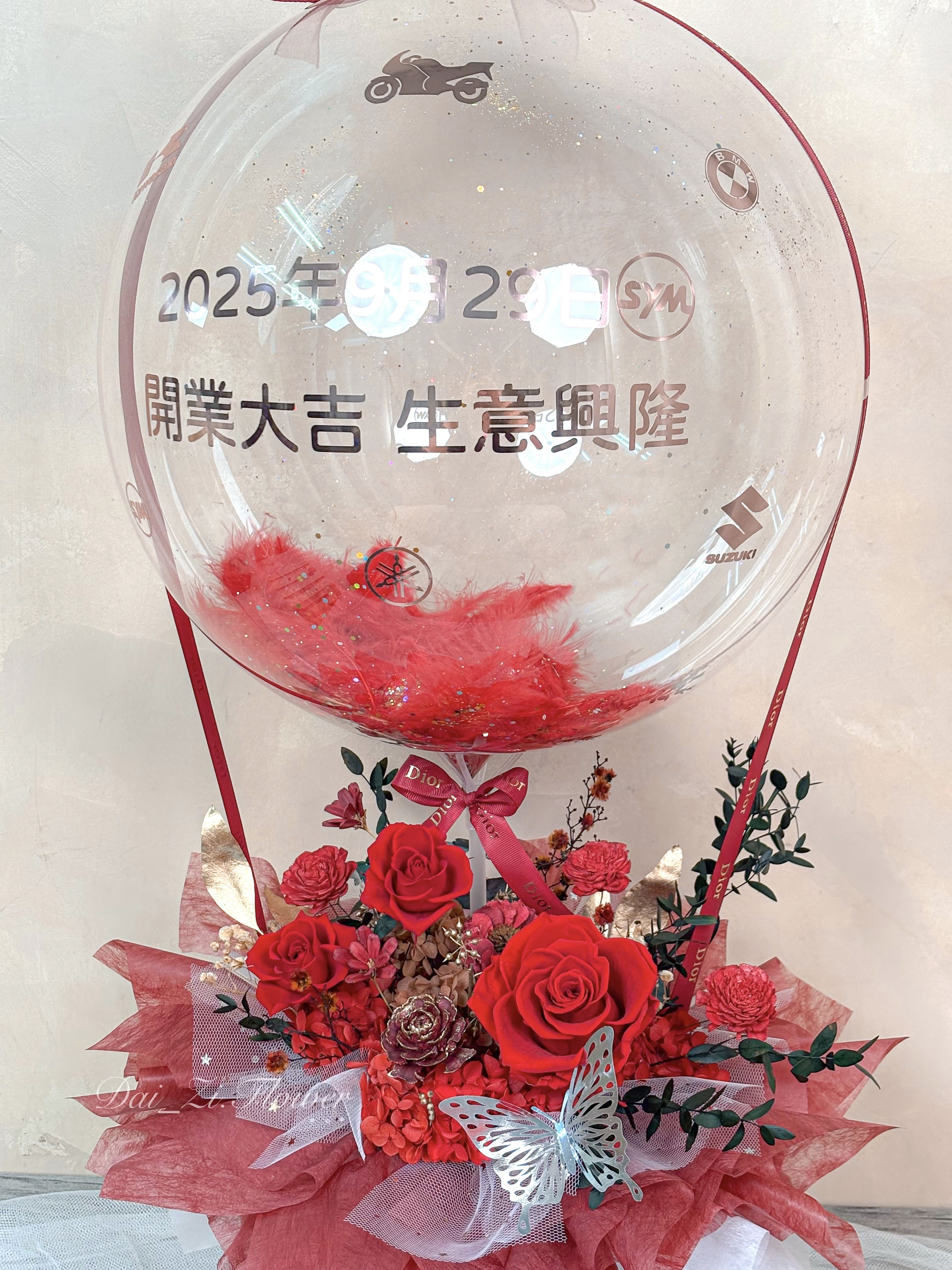 頂級不凋花細節-大紅色永生玫瑰花瓣近拍-高品質開幕送禮永生花推薦代紫花藝
