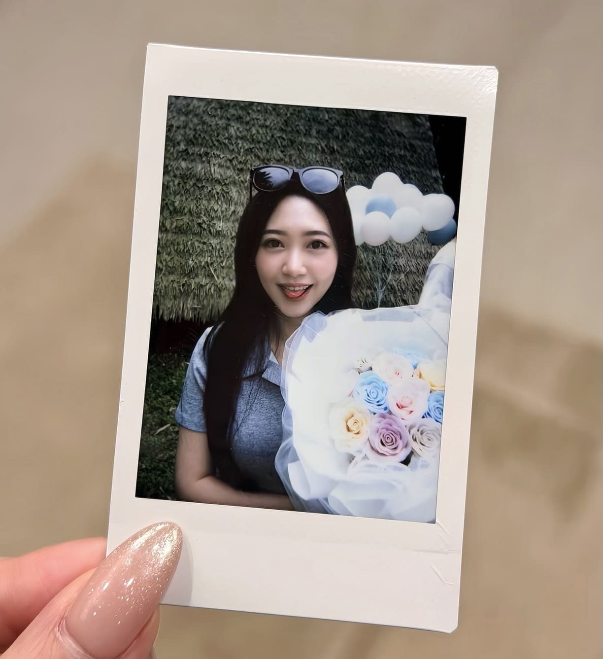 台北慶生派對佈置推薦-精品粉藍白乳膠氣球與28歲生日驚喜佈置細節